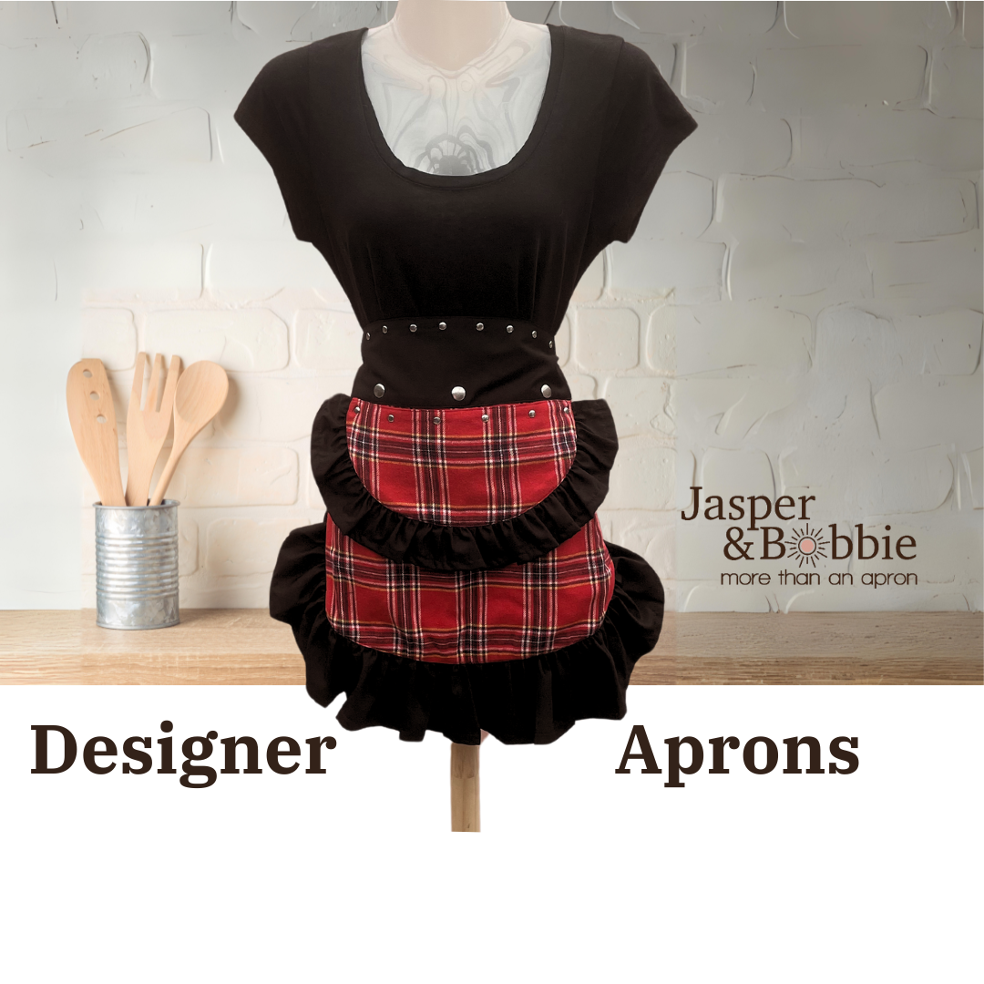 Red Tartan Apron